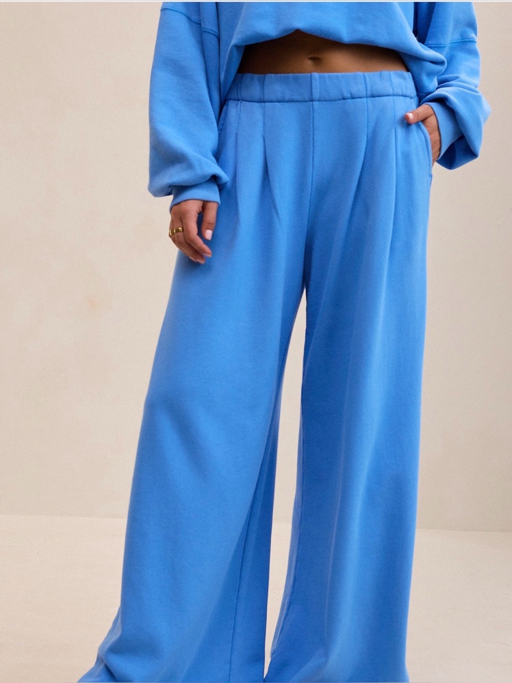 Aerie Navy Sweatpants